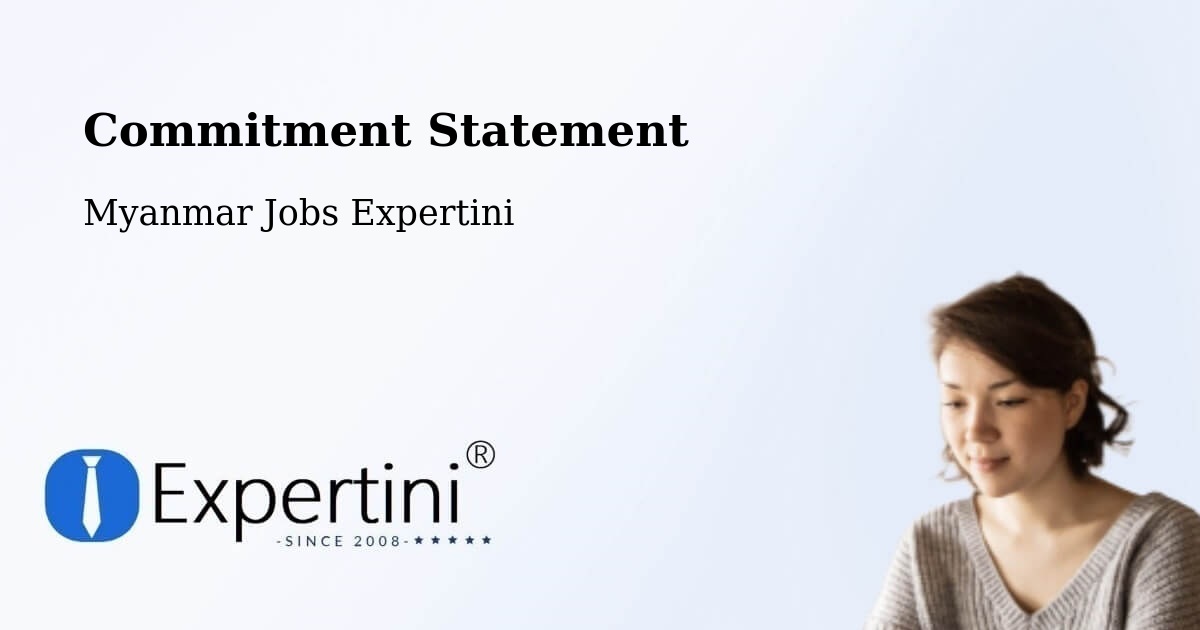 Corporate Commitment – Thaton - Myanmar Jobs Expertini